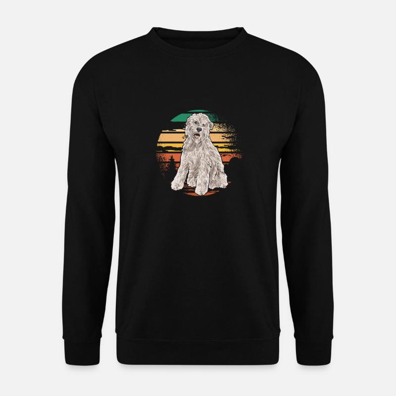 Terrier irlandais à enrobage doux - Sweat-shirt Unisexe - noir