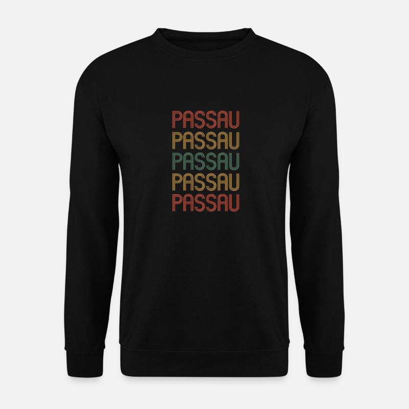 Passauerin Passauer Passau - Unisex Pullover - Schwarz