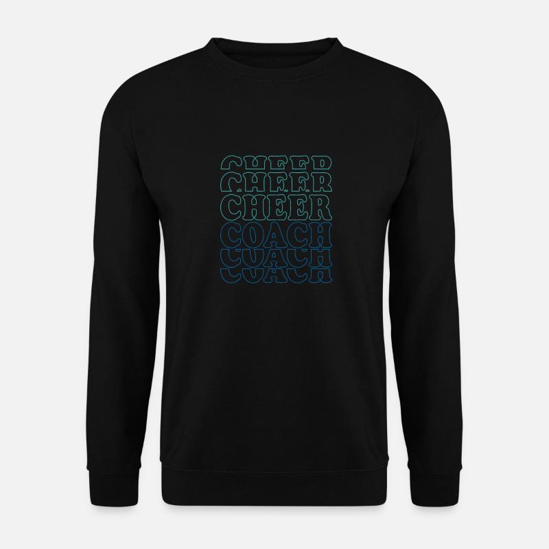 Cheer Coach Cheerleading Cheerleader - Unisex Pullover - Schwarz