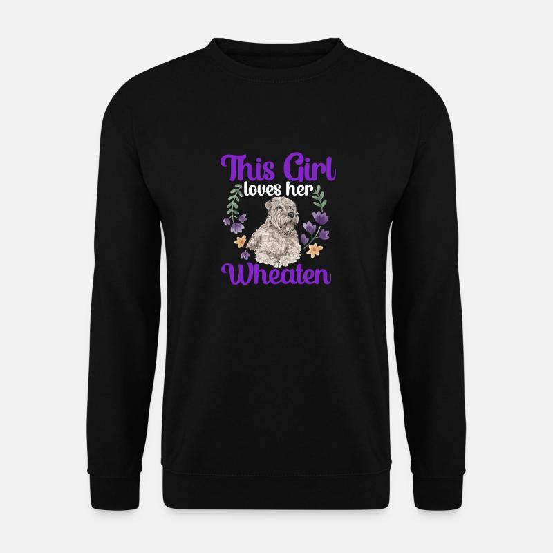 Irish Soft Coated Wheaten Terrier - Unisex Sweatshirt - black