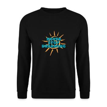 Dreaming - Unisex Pullover - Schwarz - Vorne - Alina (178cm) & Michal (187cm)