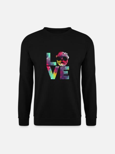 Irish Soft Coated Wheaten Terrier - Unisex Pullover - Schwarz