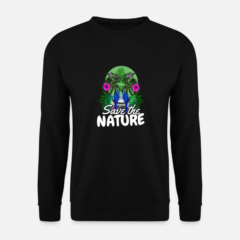 Save the Nature - Unisex Sweatshirt - black