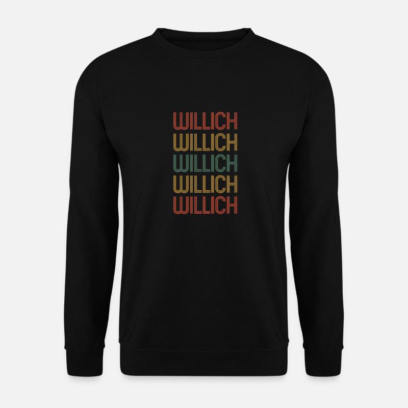 Willicherin Willicher Willich - Unisex Pullover - Schwarz