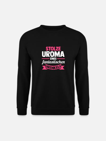 Urgroßmutter Uroma - Unisex Pullover - Schwarz