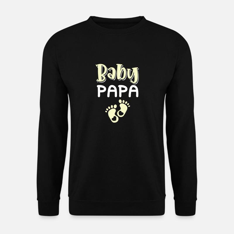 Baby Papa - Unisex Pullover - Schwarz