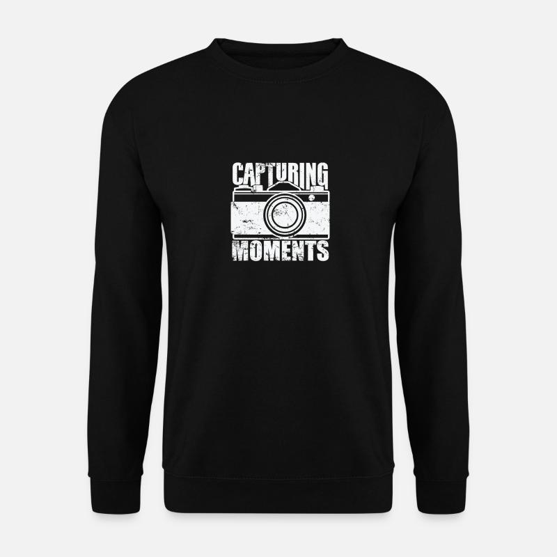 Capturing Moments Photographer Camera - Unisex Sweatshirt - black