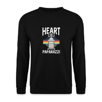 Kardiologe Medizinische Sonographie Ultraschall - Unisex Pullover - Schwarz - Vorne - Alina (178cm) & Michal (187cm)