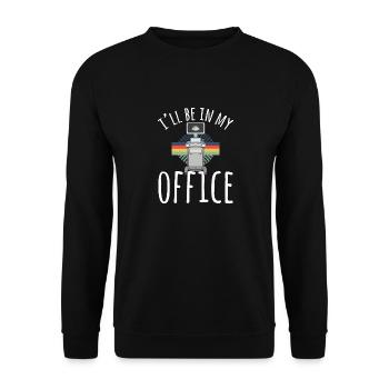 Kardiologe Medizinische Sonographie Ultraschall - Unisex Pullover - Schwarz - Vorne - Alina (178cm) & Michal (187cm)