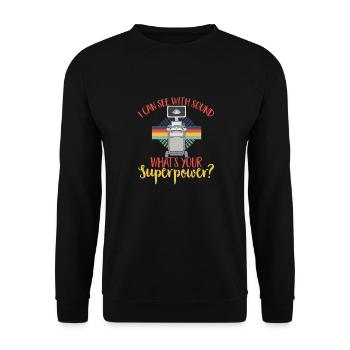 Kardiologe Medizinische Sonographie Ultraschall - Unisex Pullover - Schwarz - Vorne - Alina (178cm) & Michal (187cm)