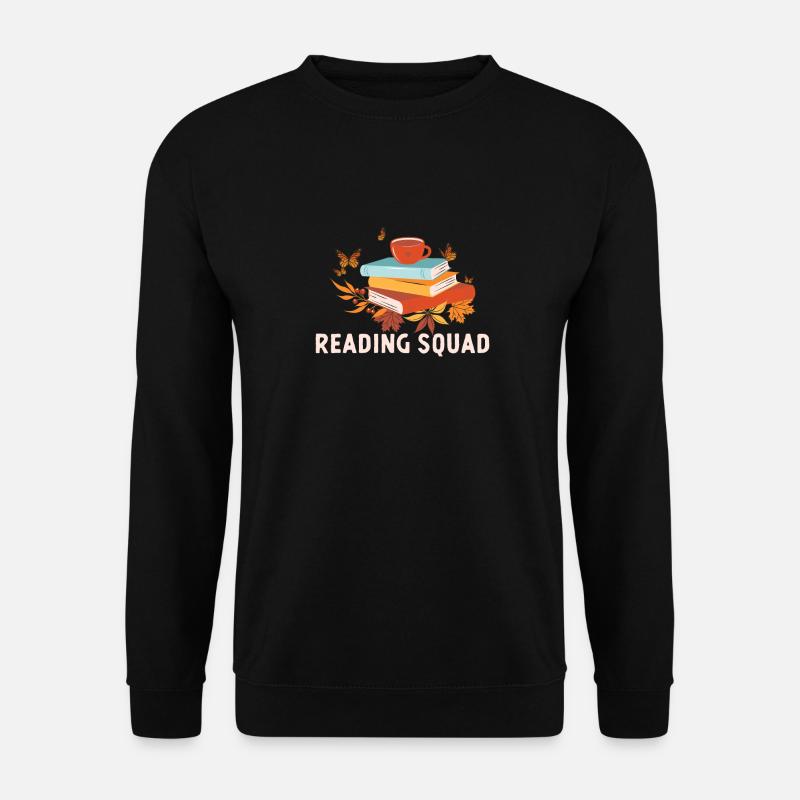 Sommerlesekader Read A Book Club Team Bookworm - Unisex Pullover - Schwarz