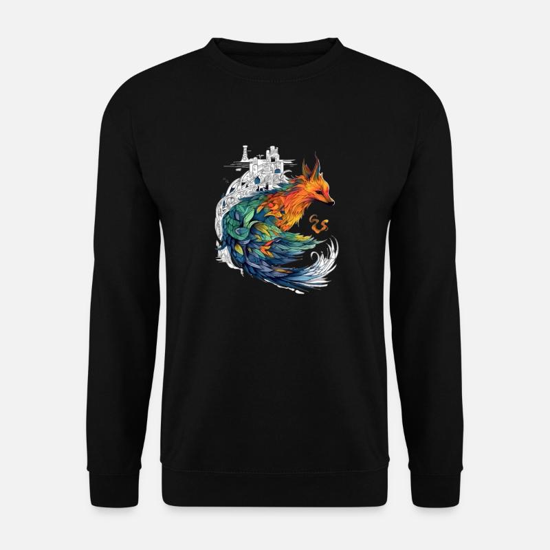 Arki the phoenix - Unisex Sweatshirt - black