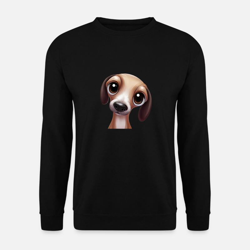 Greyhound Racing Artwork - Unisex Sweatshirt - black