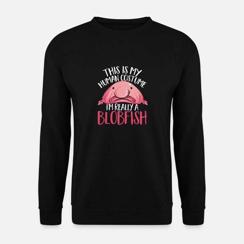 Blobfisch - Unisex Pullover - Schwarz