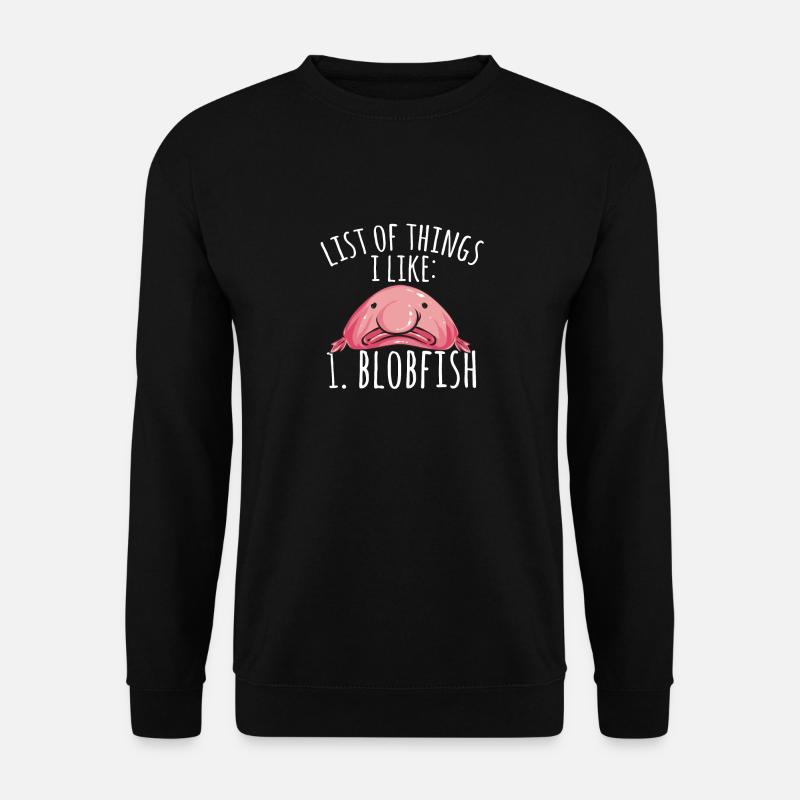 Blob fish - Unisex Sweatshirt - black