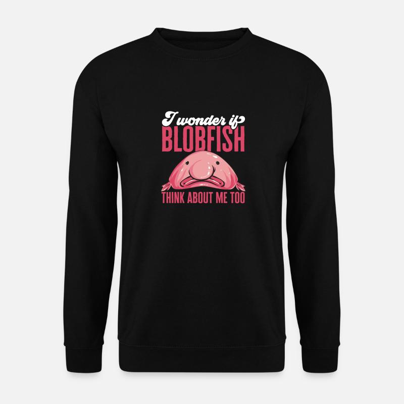 Blobfisch - Unisex Pullover - Schwarz