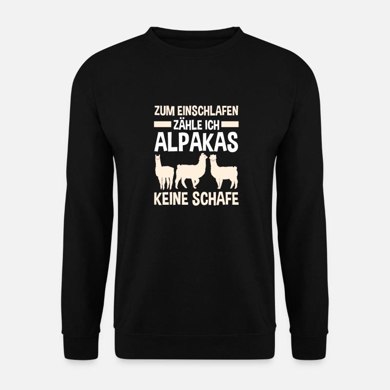Alpaka - Unisex Pullover - Schwarz