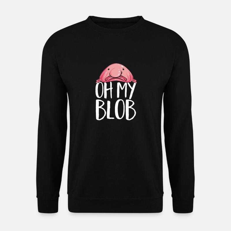 Blob fish - Unisex Sweatshirt - black