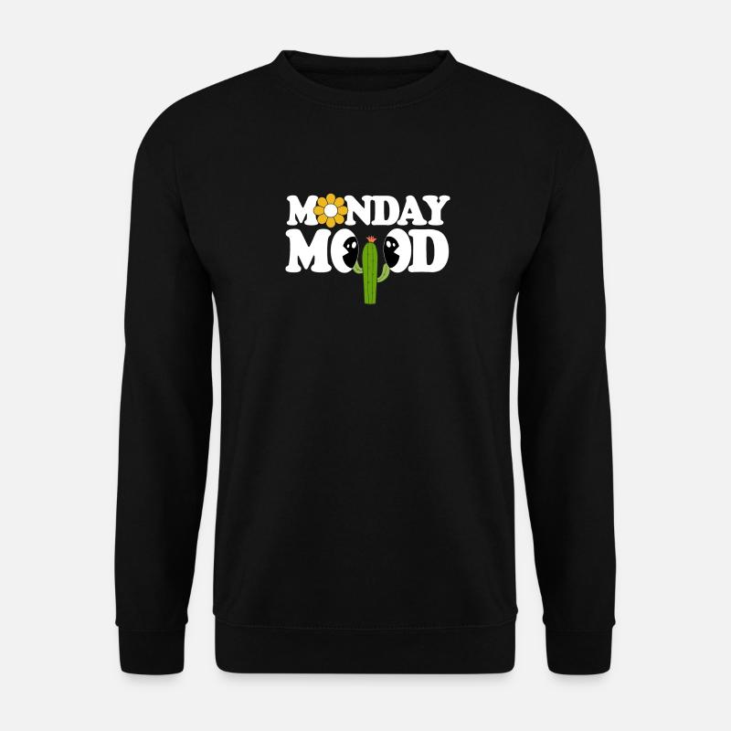 Monday Mood - Unisex Pullover - Schwarz