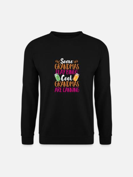Einmachen Einkochen Lebensmitteln Konservieren - Unisex Pullover - Schwarz