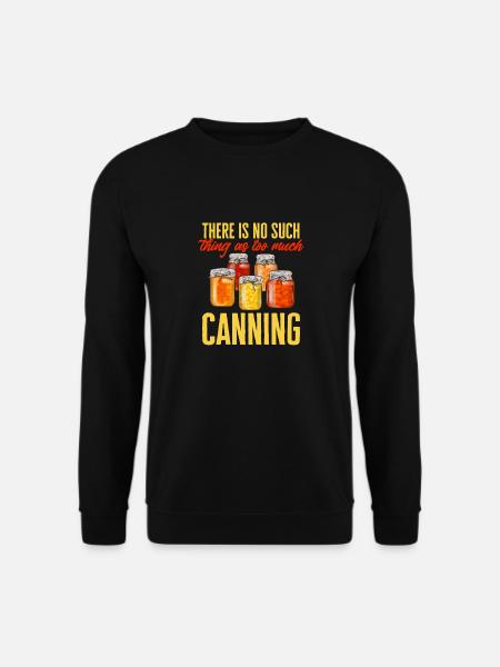 Einmachen Einkochen Lebensmitteln Konservieren - Unisex Pullover - Schwarz