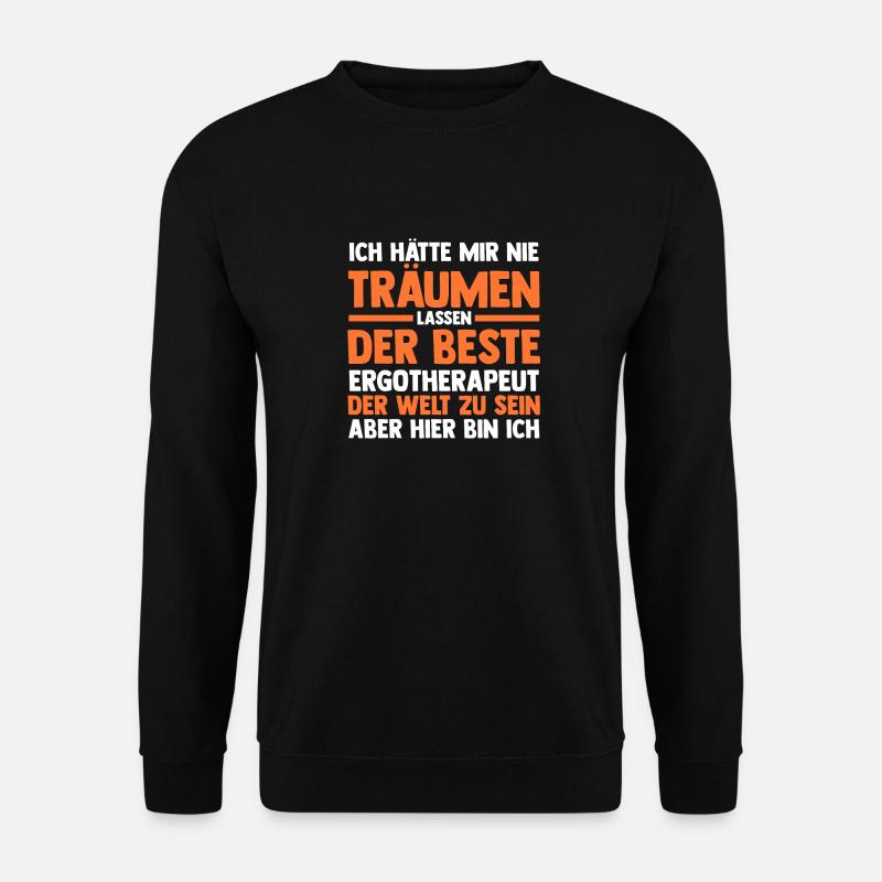Ergotherapie Ergotherapeut - Unisex Pullover - Schwarz