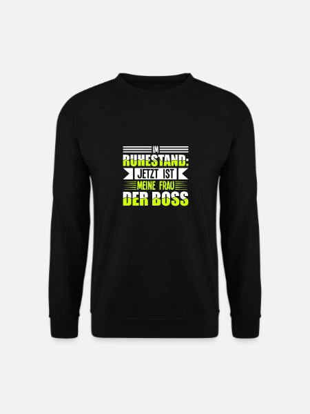 Witzige Männer - Unisex Pullover - Schwarz