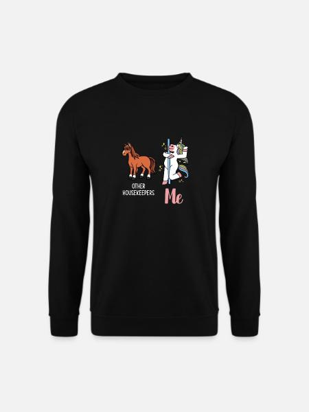 Domestic help, cleaner, housekeeper - Unisex Sweatshirt - black