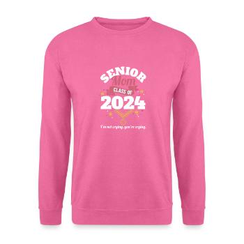 Senior Mom Class of 2024 Funny Graduation Party - Unisex Pullover - Pink - Vorne