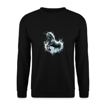 Kizuki - Unisex Pullover - Schwarz - Vorne - Alina (178cm) & Michal (187cm)