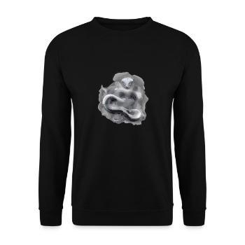 Kemuri - Unisex Pullover - Schwarz - Vorne - Alina (178cm) & Michal (187cm)