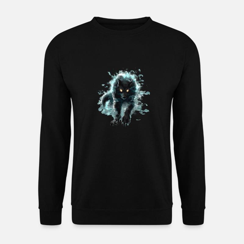 Okami - Unisex Pullover - Schwarz