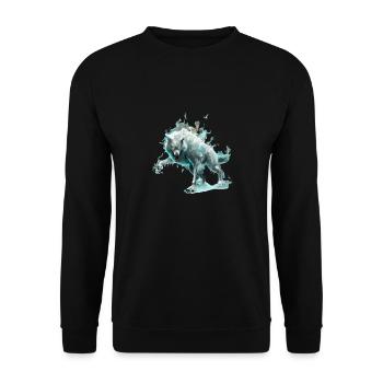 Shirao - Unisex Pullover - Schwarz - Vorne - Alina (178cm) & Michal (187cm)