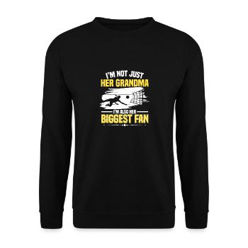 Volleyball Grand-mère sa grand-mère et sa plus grande - Sweat-shirt Unisexe - noir - Devant - Alina (178cm) & Michal (187cm)