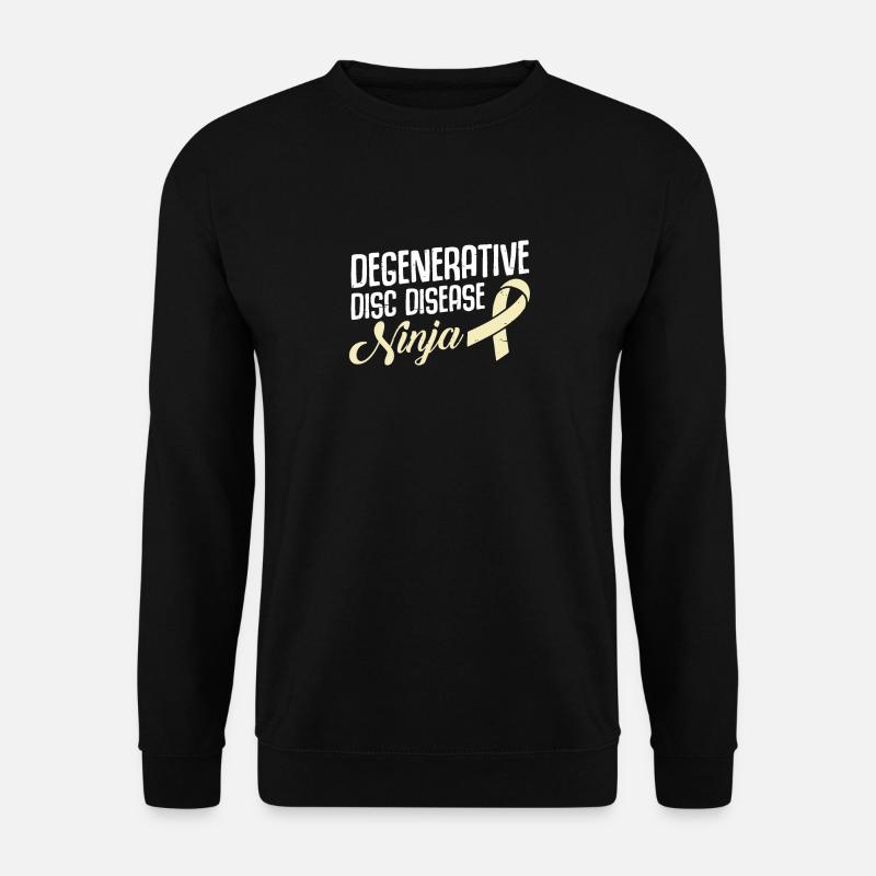Ddd-bewusstseinsmonat Unterstützung Von - Unisex Pullover - Schwarz