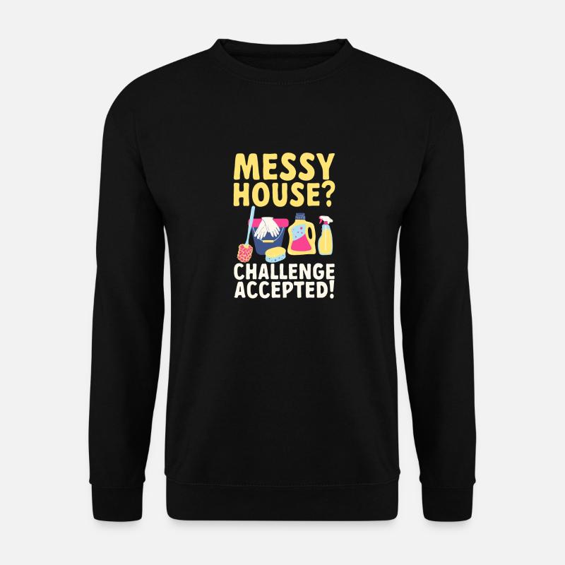 Haushaltshilfe Reinigungskraft Haushälterin - Unisex Pullover - Schwarz