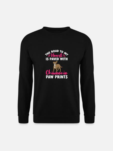 Chiweenie Chien - Sweat-shirt Unisexe - noir