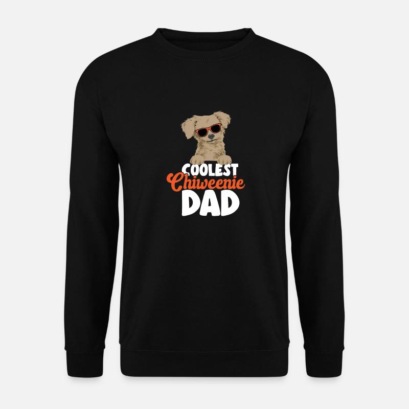 Chiweenie Dog - Unisex Sweatshirt - black