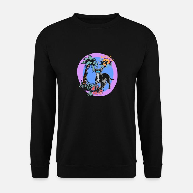 Chiweenie Dog - Unisex Sweatshirt - black
