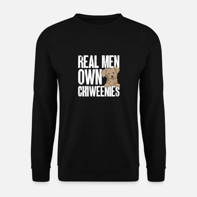 Chiweenie Dog - Unisex Sweatshirt - black