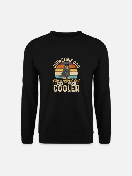 Chiweenie Chien - Sweat-shirt Unisexe - noir
