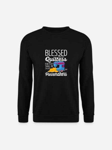 are the quilters - Unisex Sweatshirt - black
