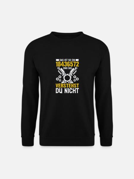 Das ist so ein 18436572 Ding V8 Motor Auto - Unisex Pullover - Schwarz
