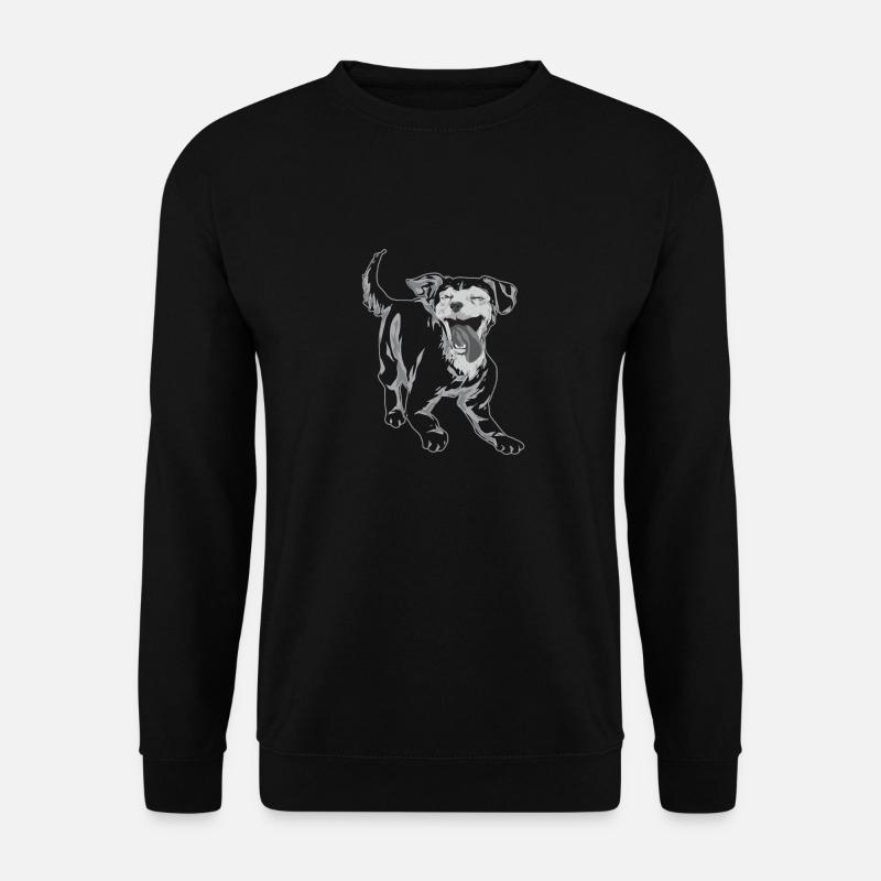 Chiweenie Dog - Unisex Sweatshirt - black