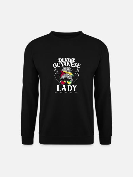 Guyana Flag Guyanese Guyana - Unisex Sweatshirt - black