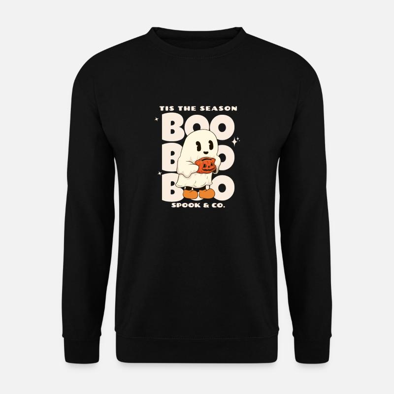 C’est la saison Spook & Co - Sweat-shirt Unisexe - noir