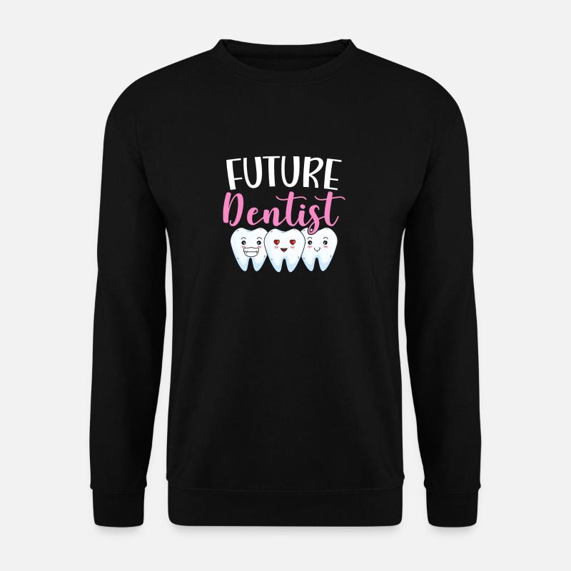 Futur dentiste dentiste assistant dentaire - Sweat-shirt Unisexe - noir