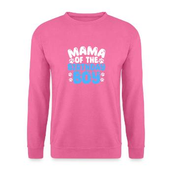 Maman De L’Anniversaire Garçon Chien Anniversaire - Sweat-shirt Unisexe - rose - Devant