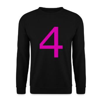 4 - Sweat-shirt Unisexe - noir - Devant - Alina (178cm) & Michal (187cm)