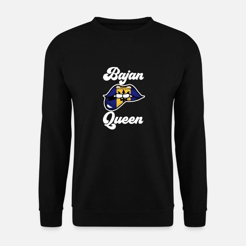 Barbados flag Barbadian bayan - Unisex Sweatshirt - black